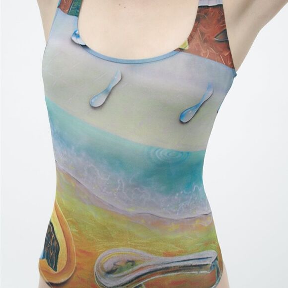 ZARA Printed Bodysuit NWT - Picture 14 of 16